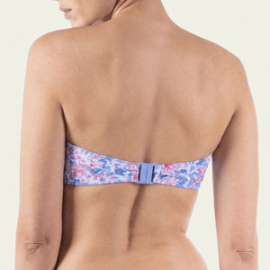Bandeau Top Coral Red - Bikini_Top - K A M P O S