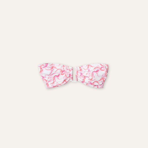Bandeau Top Octopus Pink - Bikini_Top - K A M P O S