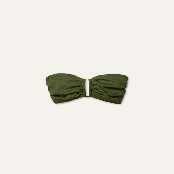 Bandeau Top Olive - Bikini_Top - K A M P O S