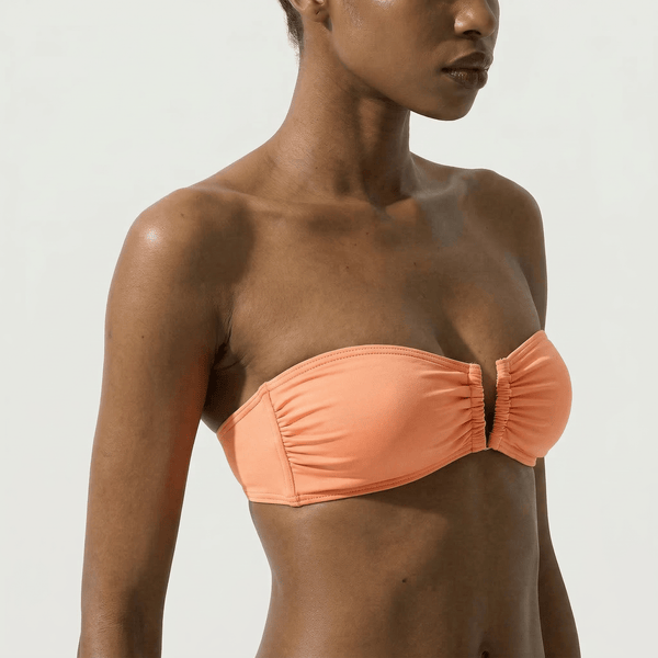 Bandeau Top Orange - Bikini_Top - K A M P O S