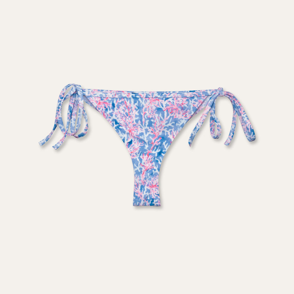 Brazilian Slip Coral Red - Bikini_Bottom - K A M P O S