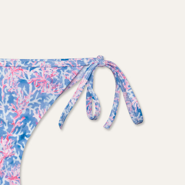 Brazilian Slip Coral Red - Bikini_Bottom - K A M P O S