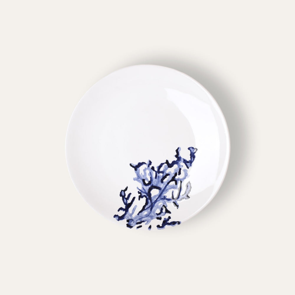 Dinner Plate Coral Blue - Pottery - K A M P O S