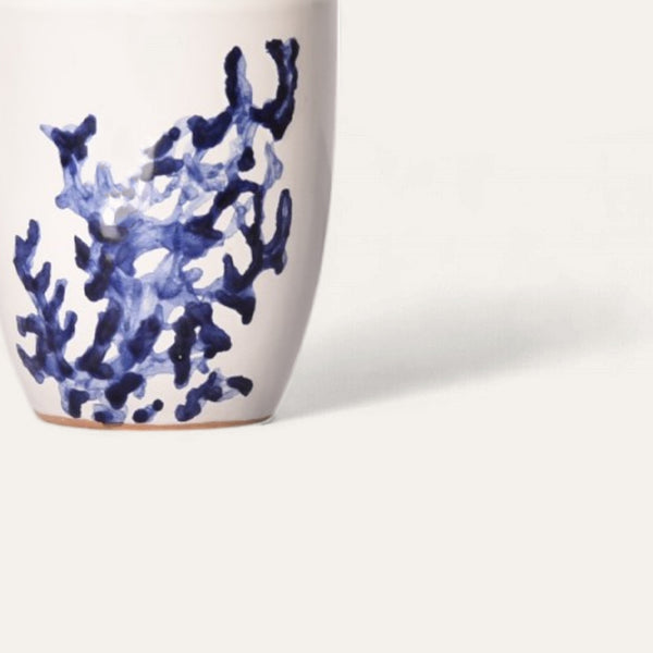 Glass Coral Blue - Pottery - K A M P O S