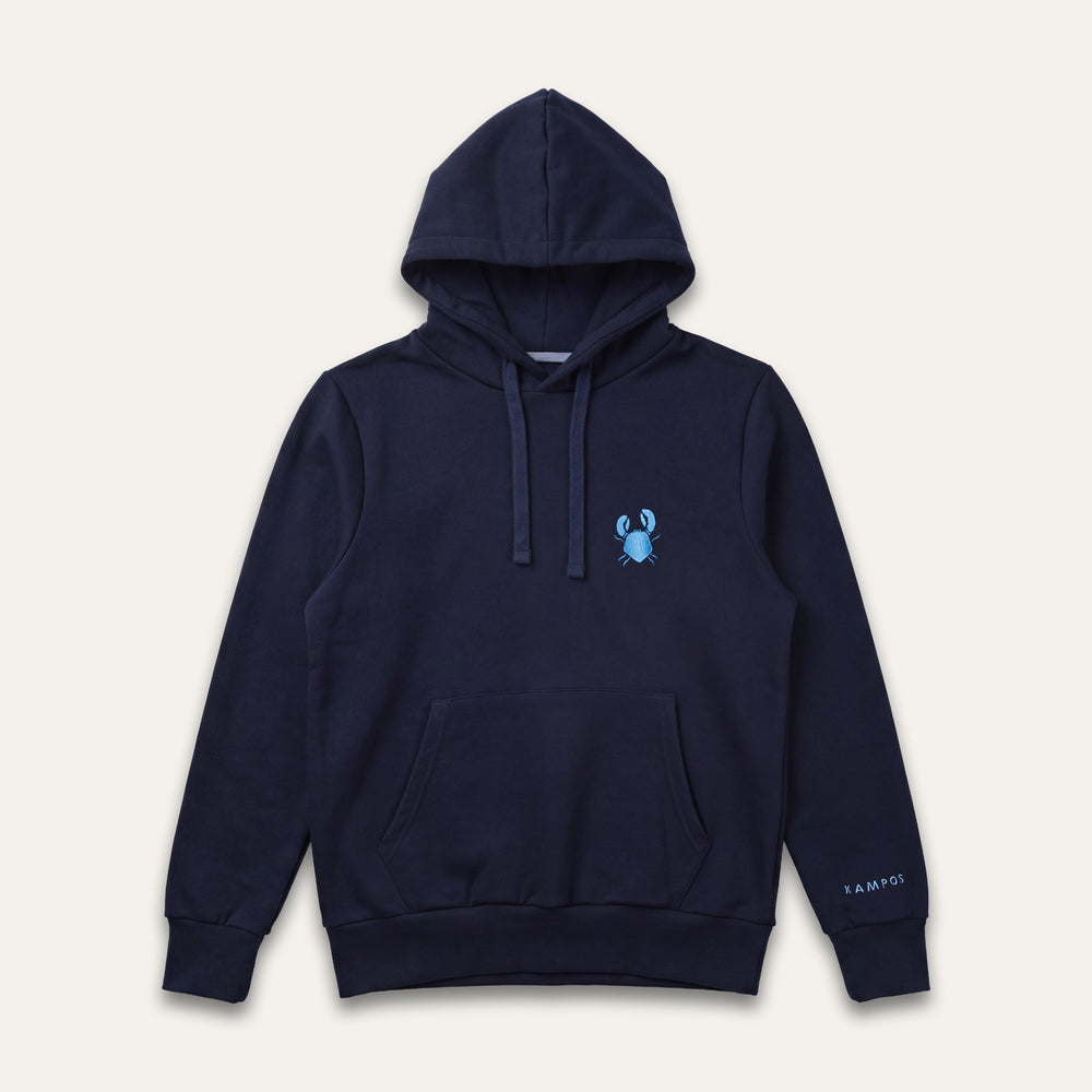 Hoodie Craby Navy - Hoodie - K A M P O S