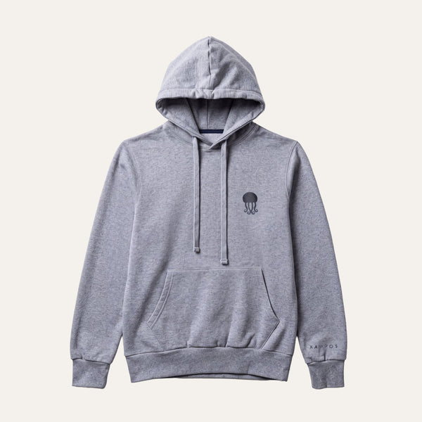 Hoodie Jellyfish Grey - Hoodie - K A M P O S