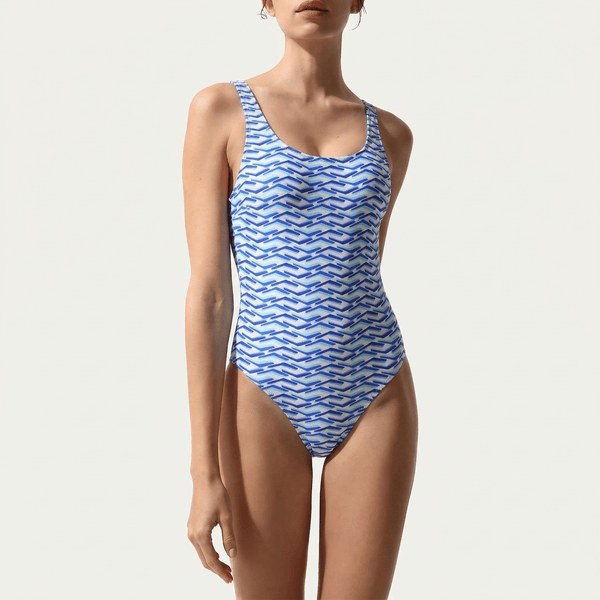 Olympic Azimut Chevron - Onepieceswimsuit_Woman - K A M P O S