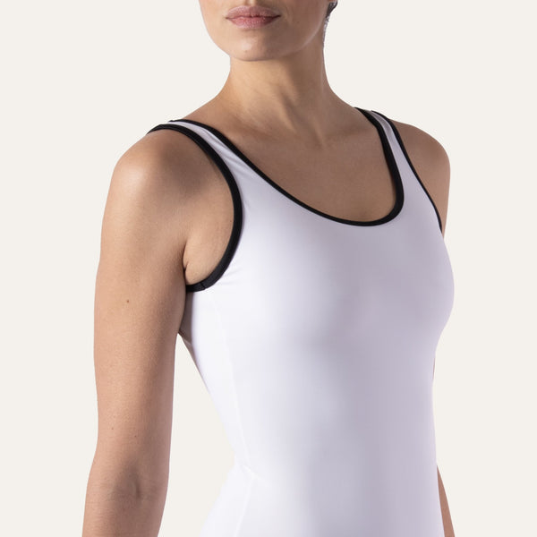 Olympic White - Onepieceswimsuit_Woman - K A M P O S