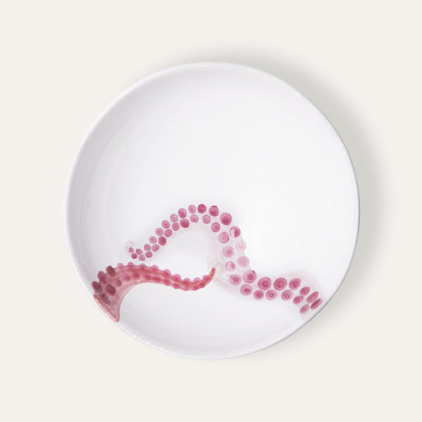Salad Bowl Octopus Pink - Pottery - K A M P O S