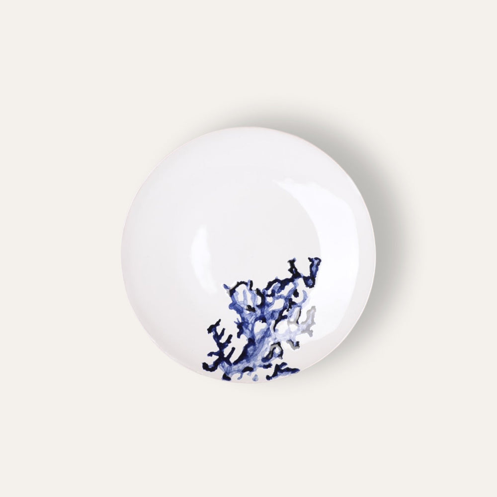 Side Plate Coral Blue - Pottery - K A M P O S