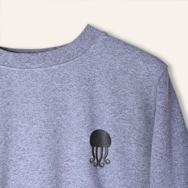 Sweater Jellyfish Grey - Hoodie - K A M P O S