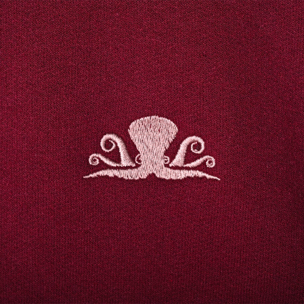 Sweater Octopus Burgundy - Hoodie - K A M P O S