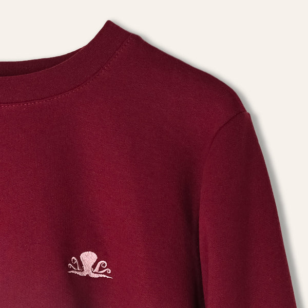 Sweater Octopus Burgundy - Hoodie - K A M P O S