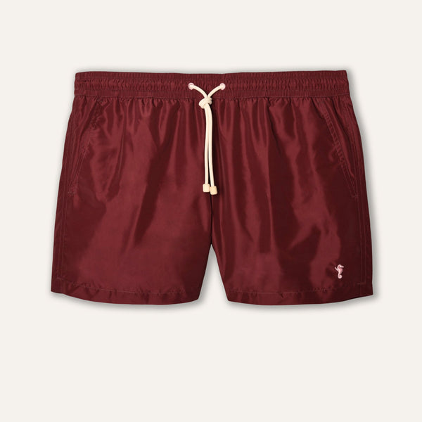 Swim Shorts Burgundy - Swimshorts_Man - K A M P O S