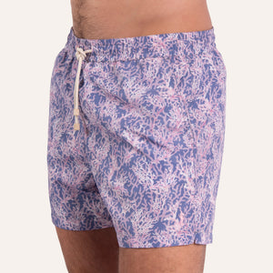 Swim Shorts Coral Purple - Swimshorts_Man - K A M P O S