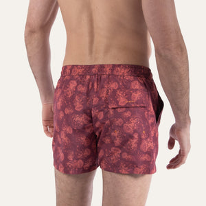 Swim Shorts Jellyfish Red - Swimshorts_Man - K A M P O S