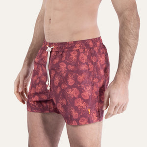 Swim Shorts Jellyfish Red - Swimshorts_Man - K A M P O S