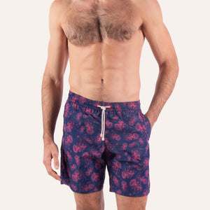 Swim Shorts Long Jellyfish Navy - Swimshorts_Man - K A M P O S