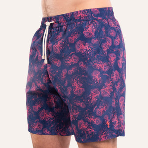 Swim Shorts Long Jellyfish Navy - Swimshorts_Man - K A M P O S