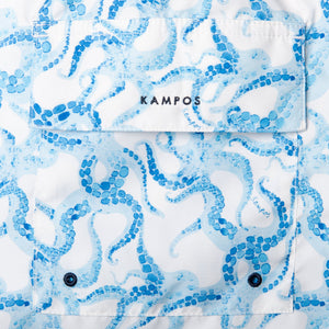 Swim Shorts Long Octopus Navy - Swimshorts_Man - K A M P O S