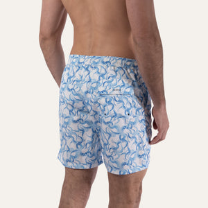 Swim Shorts Long Octopus Navy - Swimshorts_Man - K A M P O S