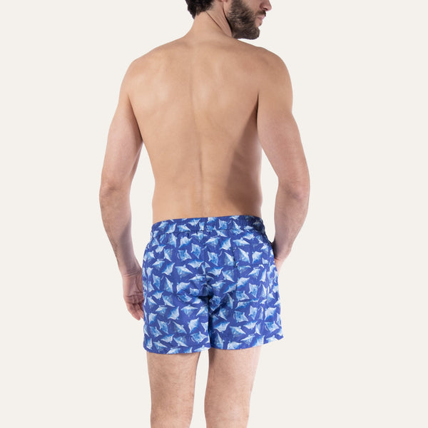 Swim Shorts Ray Navy - Swimshorts_Man - K A M P O S