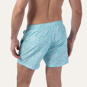 Swim Shorts Scales Emerald - Swimshorts_Man - K A M P O S