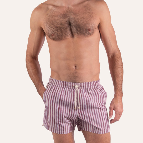 Swim Shorts Sealights Burgundy - Swimshorts_Man - K A M P O S