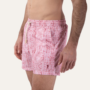 Swim Shorts Whale Skin Pink - Swimshorts_Man - K A M P O S
