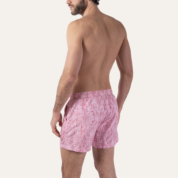 Swim Shorts Whale Skin Pink - Swimshorts_Man - K A M P O S