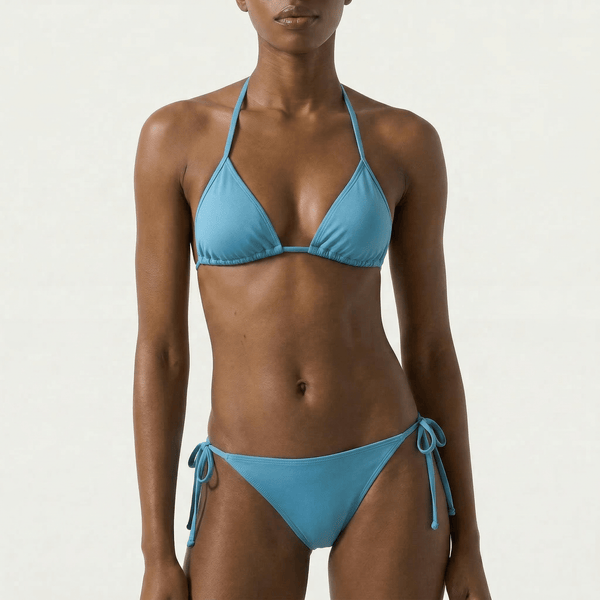 Tie - Side Top Blue - Bikini_Top - K A M P O S