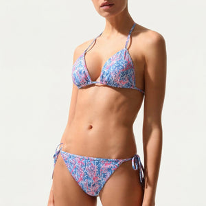 Tie - Side Top Coral Red - Bikini_Top - K A M P O S