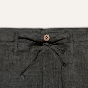 Linen Pants Olive - Pants_Man - KAMPOS