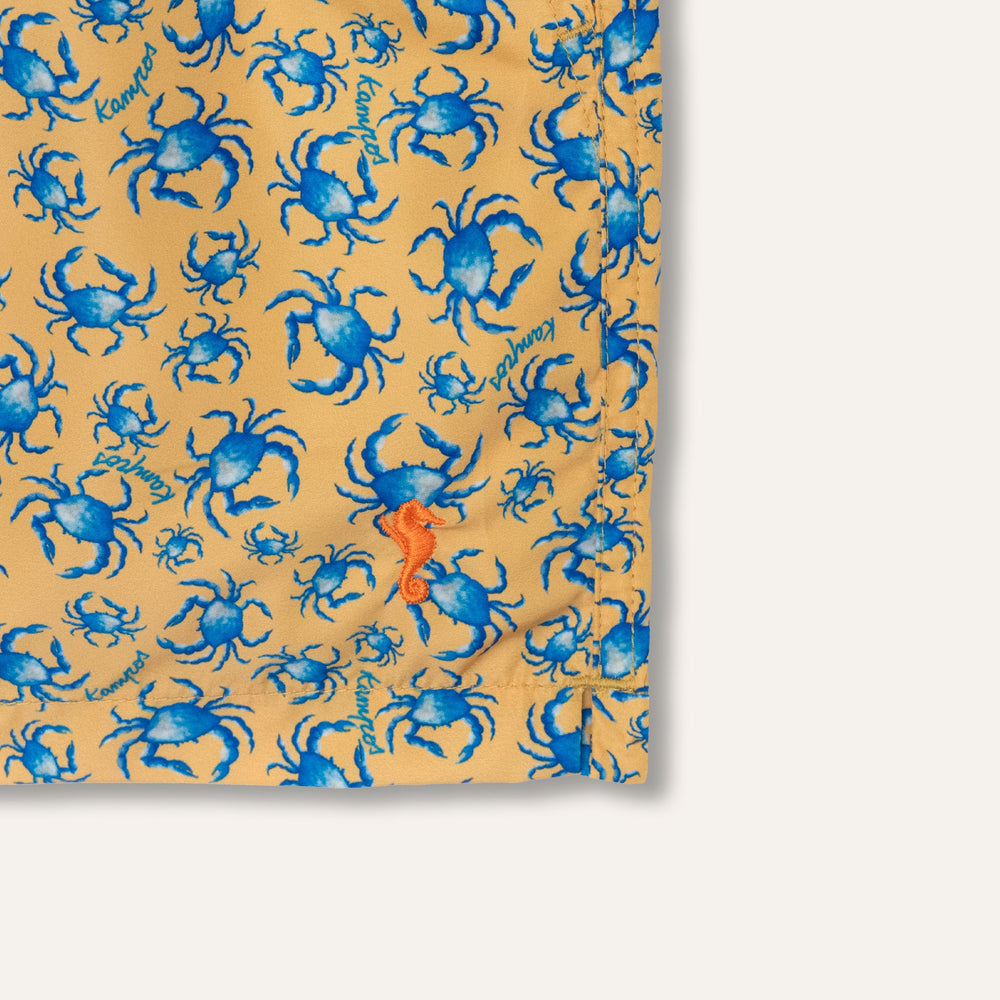 Swim Shorts Craby Yellow - Swimshorts_Man - KAMPOS