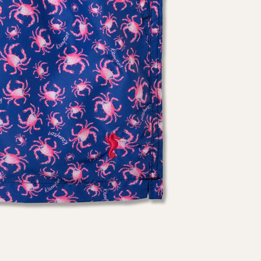 Swim Shorts Long Craby Pink - Swimshorts_Man - KAMPOS