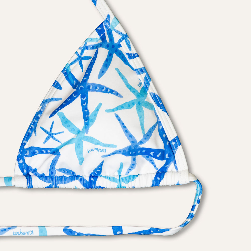 Tie-Side Top Starfish White -