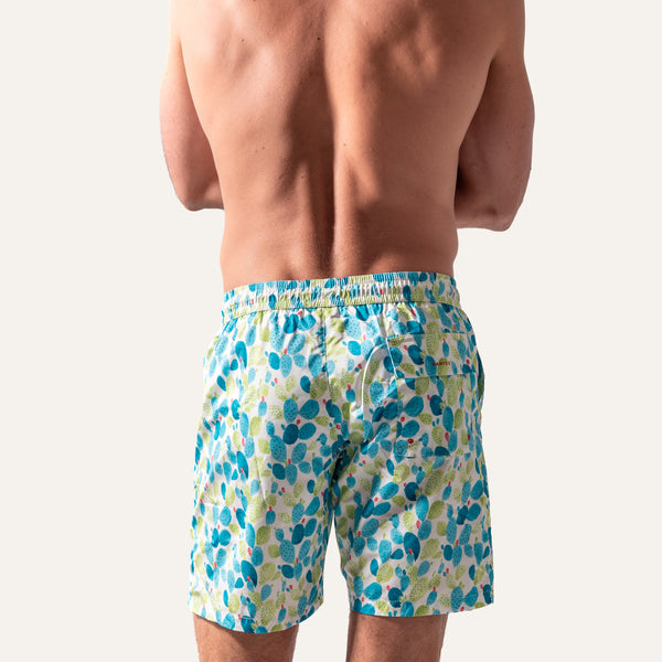 Swim Shorts Long Cactus -