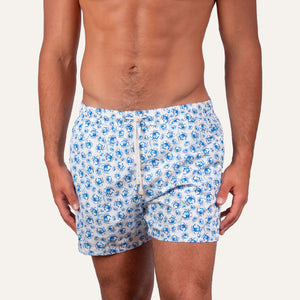 Swim Shorts Craby White -