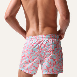 Swim Shorts Octopus Blue -