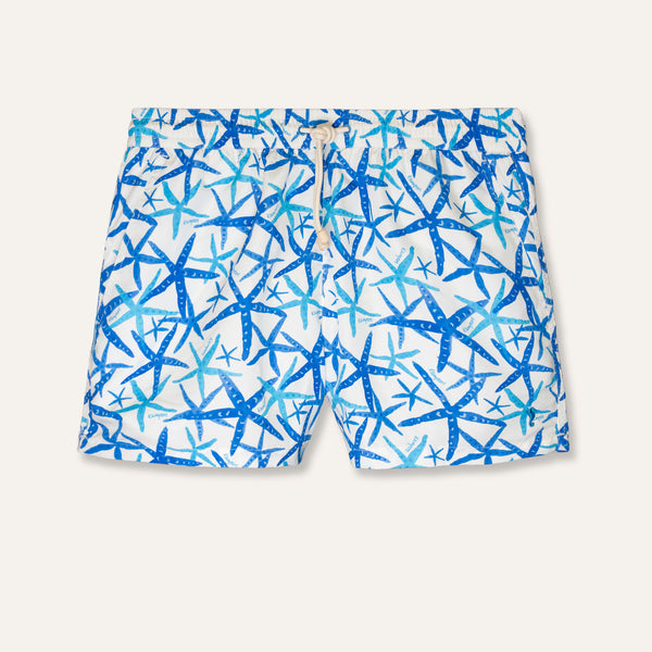 Swim Shorts Starfish White -