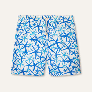 Swim Shorts Long Starfish White -